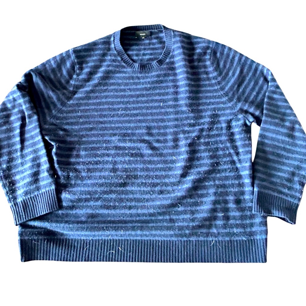 VINCE WOOL NYLON CREWNECK SWEATER XXL